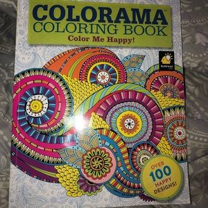 Colorama coloring book (color me happy)